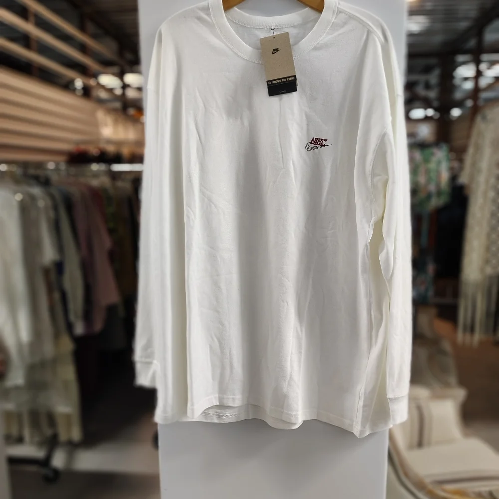 Nike Sportswear Max90 Long-Sleeve T-Shirt with Swooshtopia Graphic Size L | NWT - Picture 2 of 9